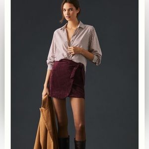 Blank NYC Faux Suede Skirt